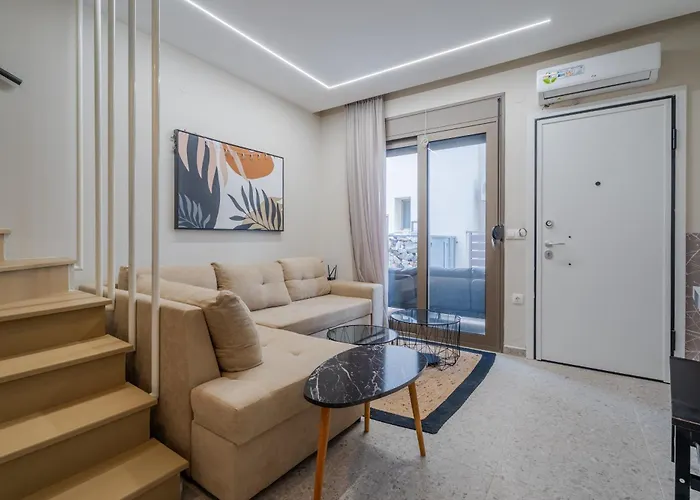 度假居 Sithoniars-seashell Ii Luxury Maisonette 尼基季