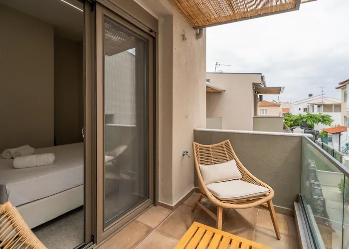 度假居 Sithoniars-seashell Ii Luxury Maisonette *